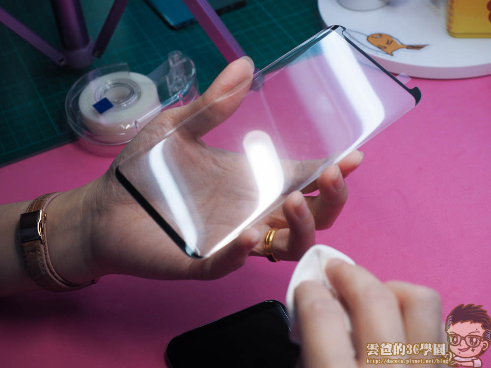 Galaxy S8 全機包膜 + 滿版玻璃保護貼 摩斯密碼-4241417