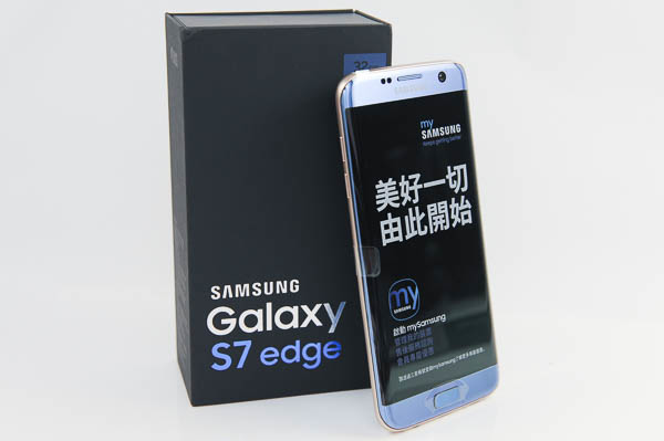 開箱 Galaxy S7 edge 冰湖藍-12