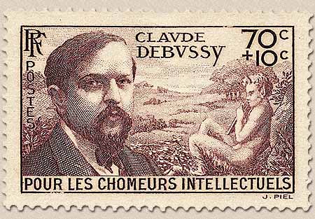 Claude+Debussy+Claude_Debussy_stamp_1939_illu