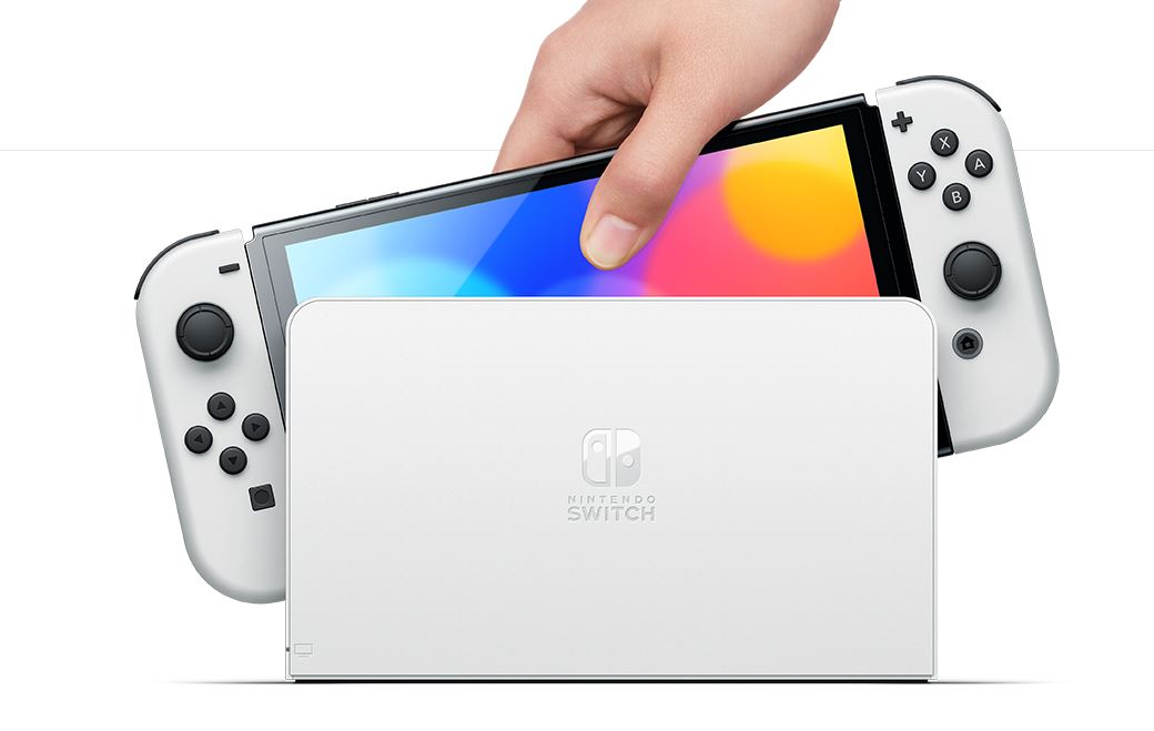 Nintendo Switch 有機EL 發表，OLED螢幕、新增有線LAN、無段支架