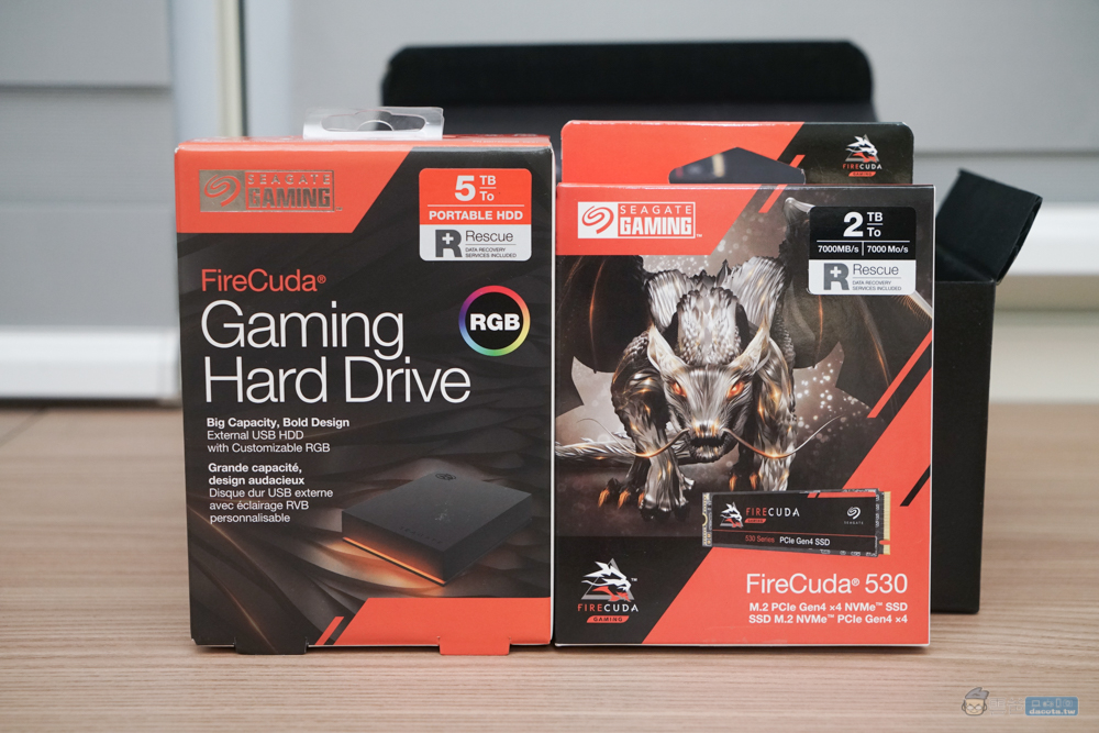 解封遊戲效能極限! 開箱Seagate FireCuda 530 SSD  FireCuda Gaming Hard Drive | 雲爸的私處